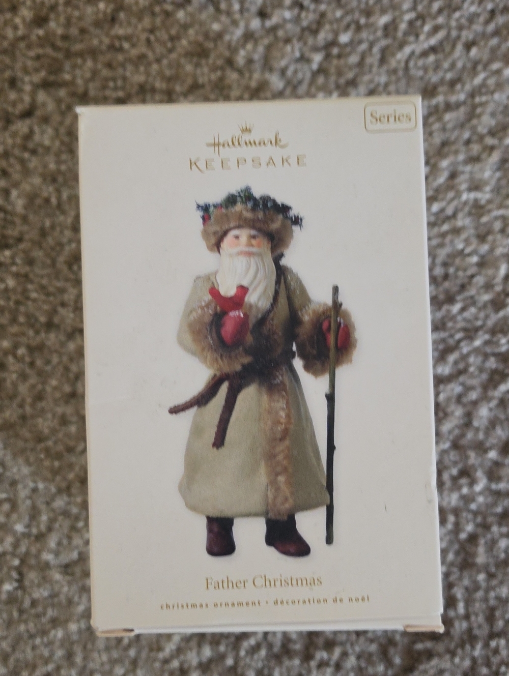 Father Christmas 2010 HALLMARK Keepsake Ornament, New